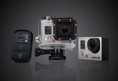 Аэросъемка с помощью миниатюрной экшн-камеры GoPro 3 BE, закрепленной на коптере