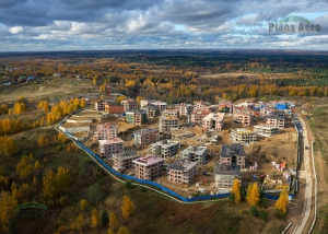 Мониторинг хода строительства с воздуха. Mistola Hills.