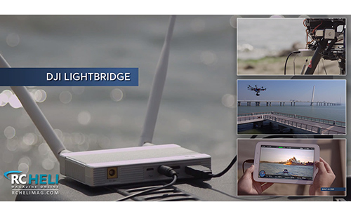 Цифровой видеолинк DJI Lightbridge.