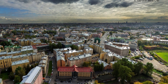 Аэрофотосъемка в черте города