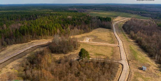 Аэрофотосъемка: Коттеджный посёлок Большая Медведица от Landberry