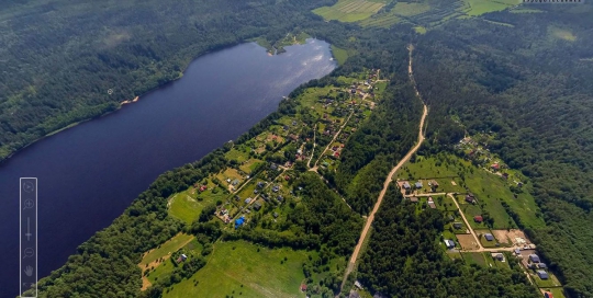 Панорама: СНТ Аллатуло (оз. Правдинское) - Аэрофотосъемка. ПлансАэро