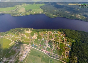 Панорама: КП Правдинское озеро и Зима-Лето - Аэрофотосъемка. ПлансАэро