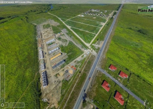 Панорама  ЖК Есенин Village - Аэрофотосъемка. ПлансАэро.