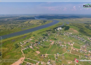 Аэрофотосъемка: Хутынь, Новгородская область