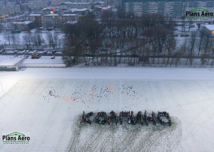 Аэрофотосъемка. Колпино, СОК Ижорец